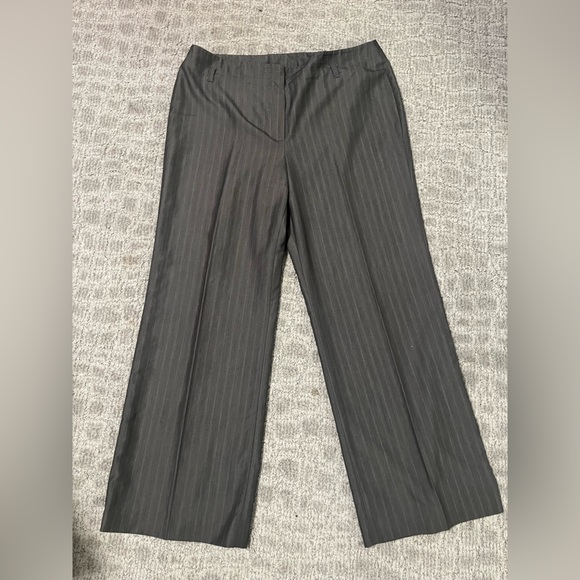 Cleo Pin Strip wide leg pants - Picture 2 of 5